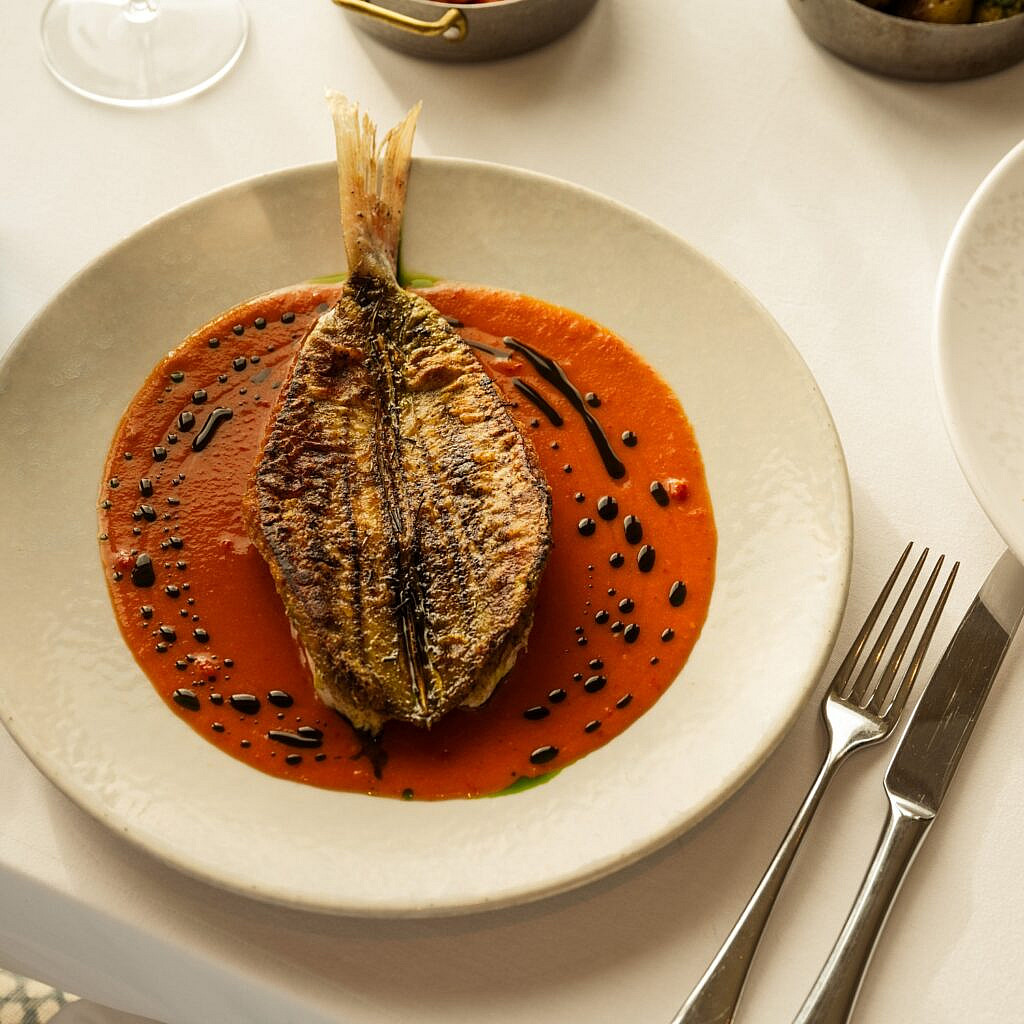 Dining at The Idle Rocks, St Mawes