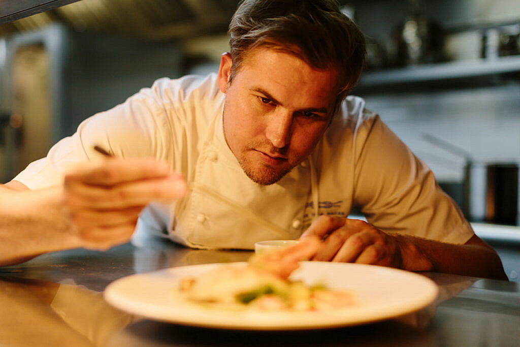 Dorian Janmaat - Head Chef at The Idle Rocks Restaurant, St Mawes