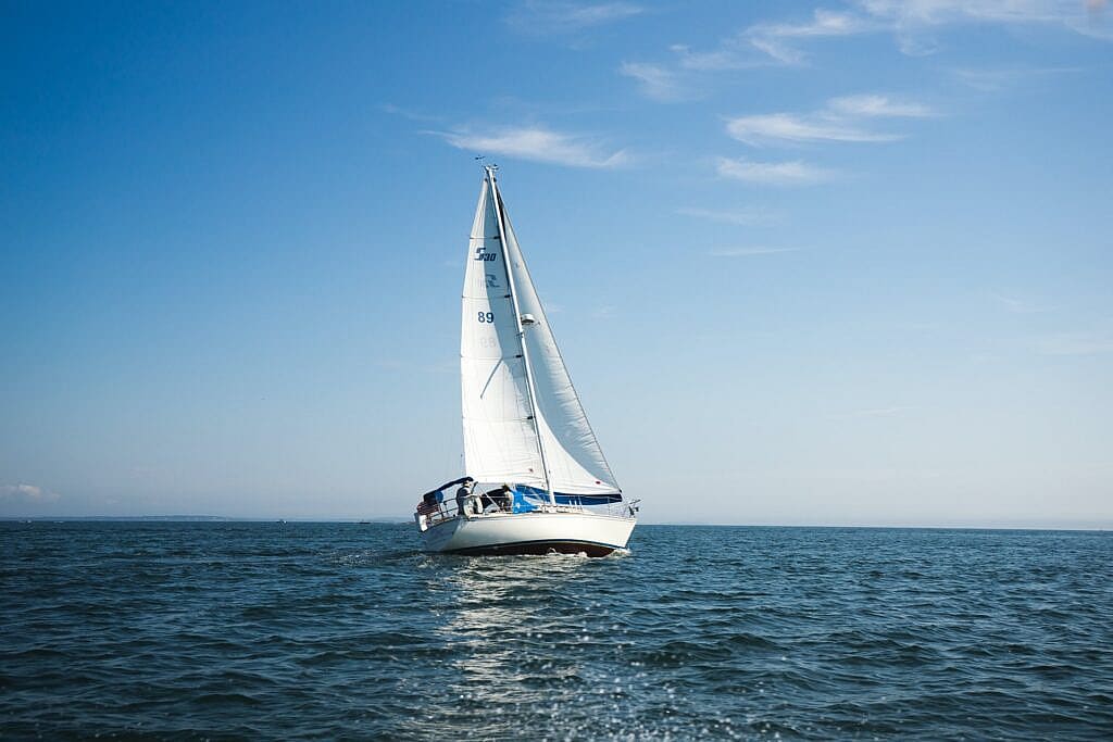 Sailing in St Mawes on the Roseland Peninsula